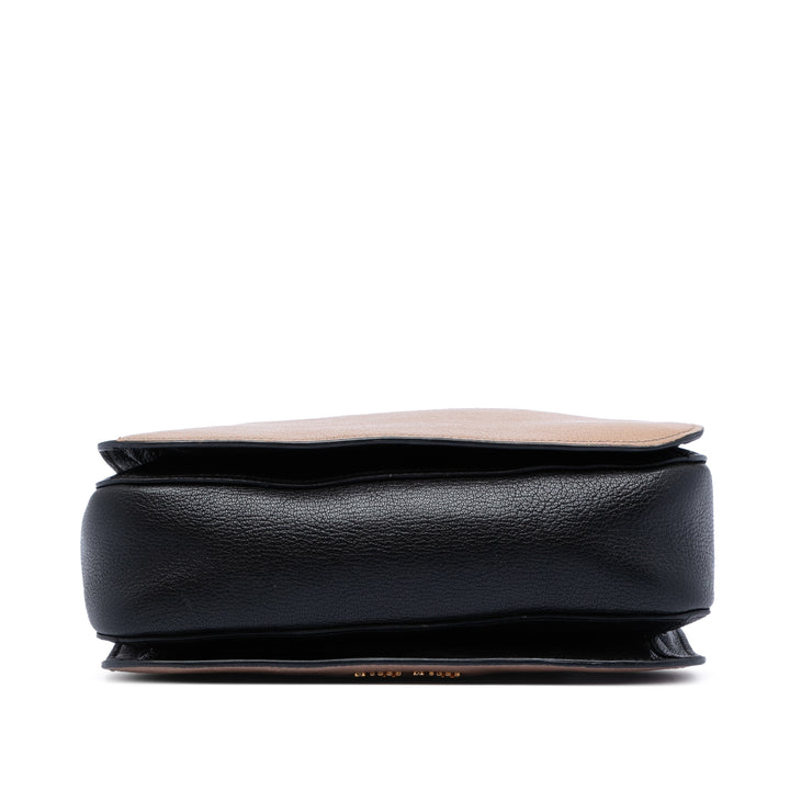 Miu Miu Bicolor Cuir de chèvre Madras Sac