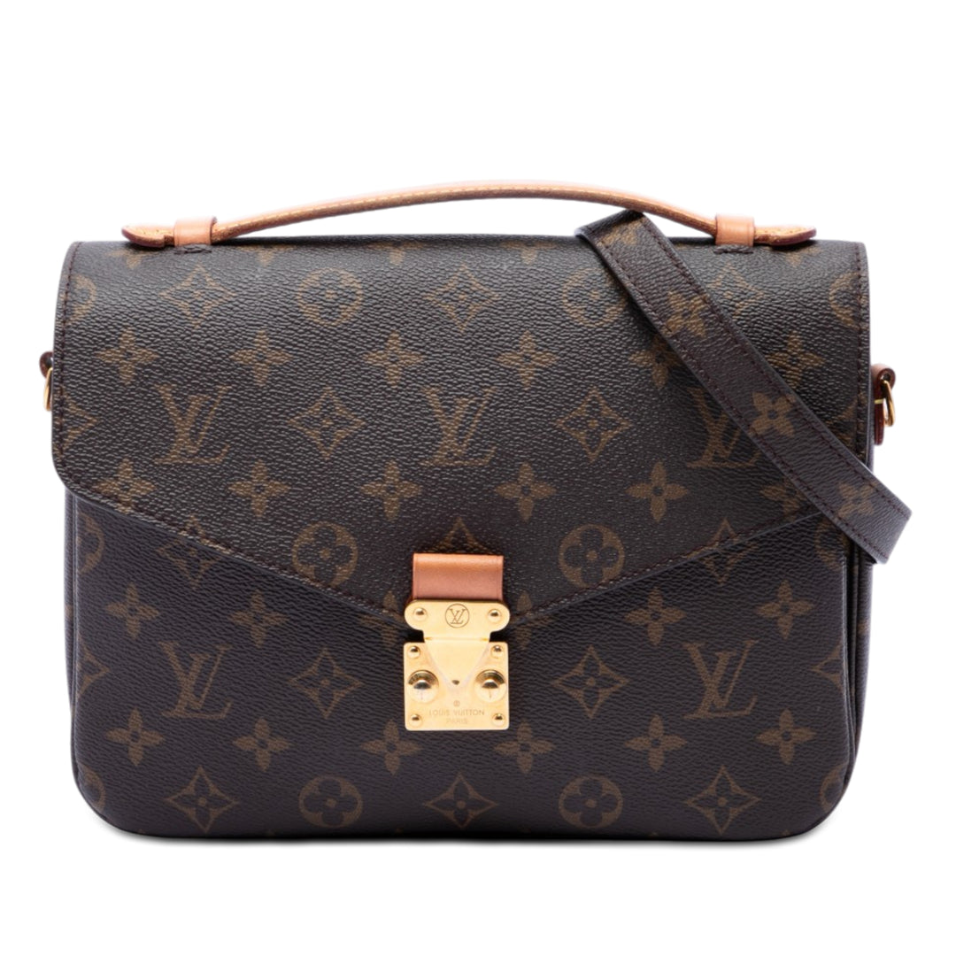 Louis Vuitton Pochette Métis Monogram Marron – vue principale – GABY PARIS