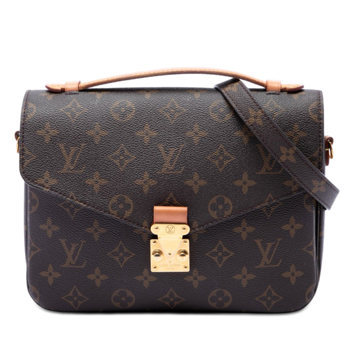 Louis Vuitton Pochette Métis Monogram Marron – vue principale – GABY PARIS