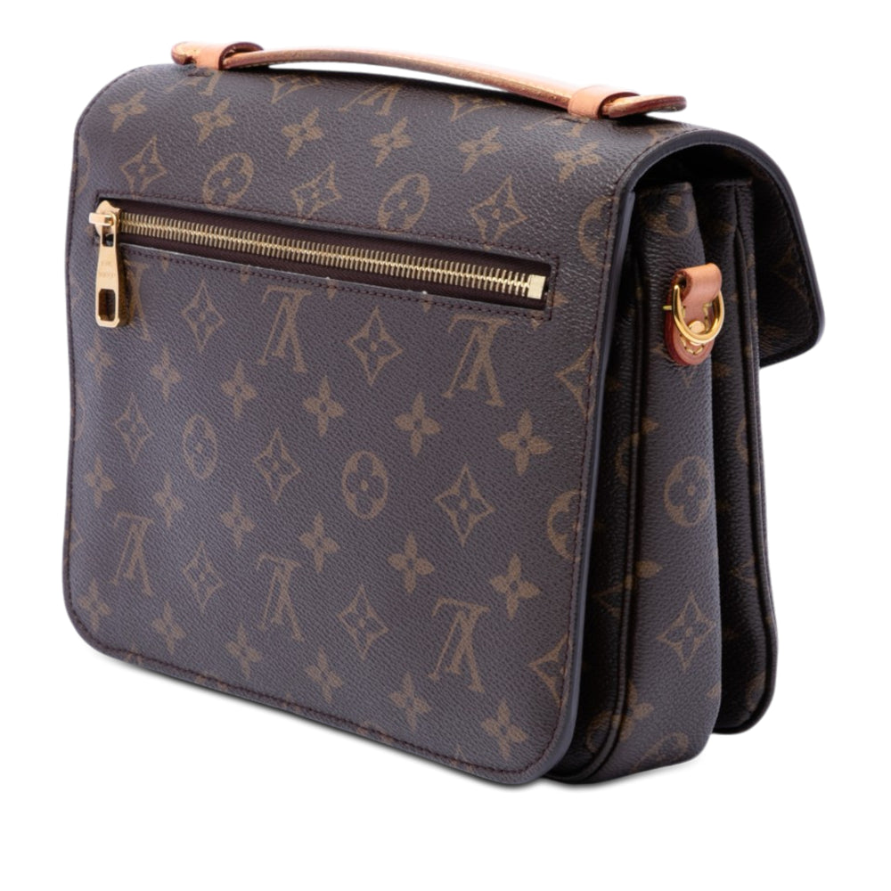 Louis Vuitton Pochette Métis Monogram Marron – vue 2 – GABY PARIS