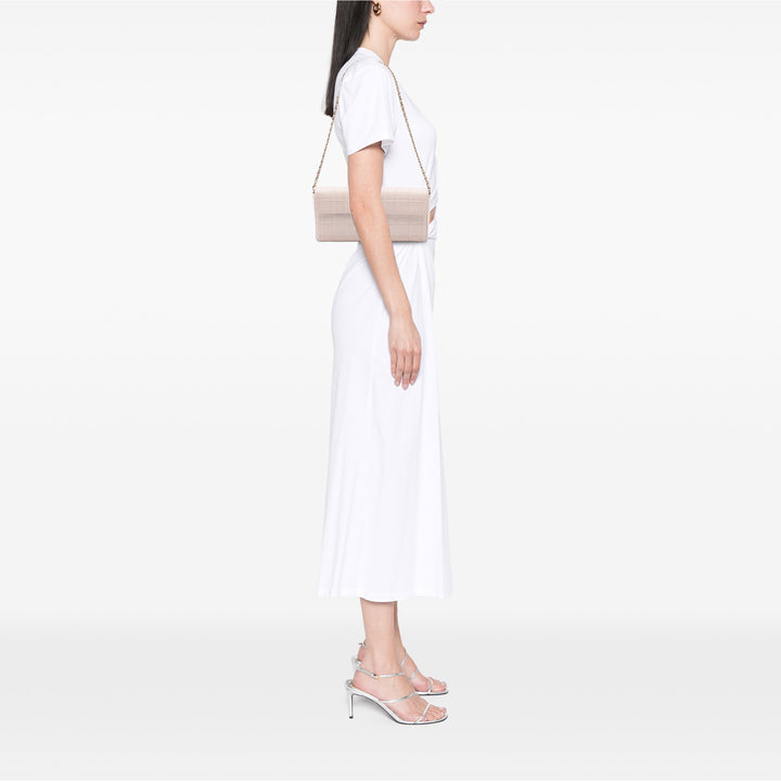 Chanel Chocolate Bar Cuir d’agneau East West à rabat – GABY PARIS Authentique