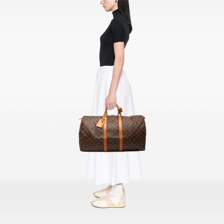 Louis Vuitton Monogram Keepall 55