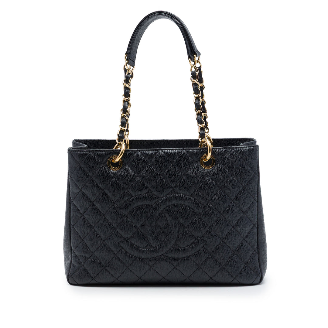 Cabas Cuir caviar Noir