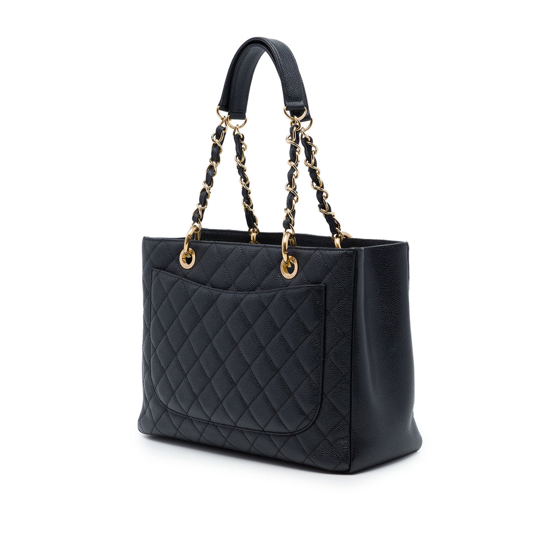 Cabas Cuir caviar Noir