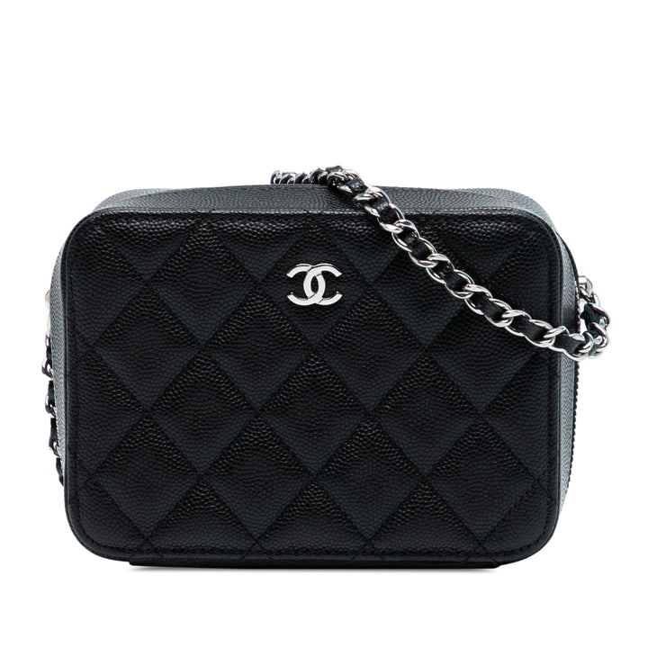 Chanel CC Matelassé Caviar Sac caméra