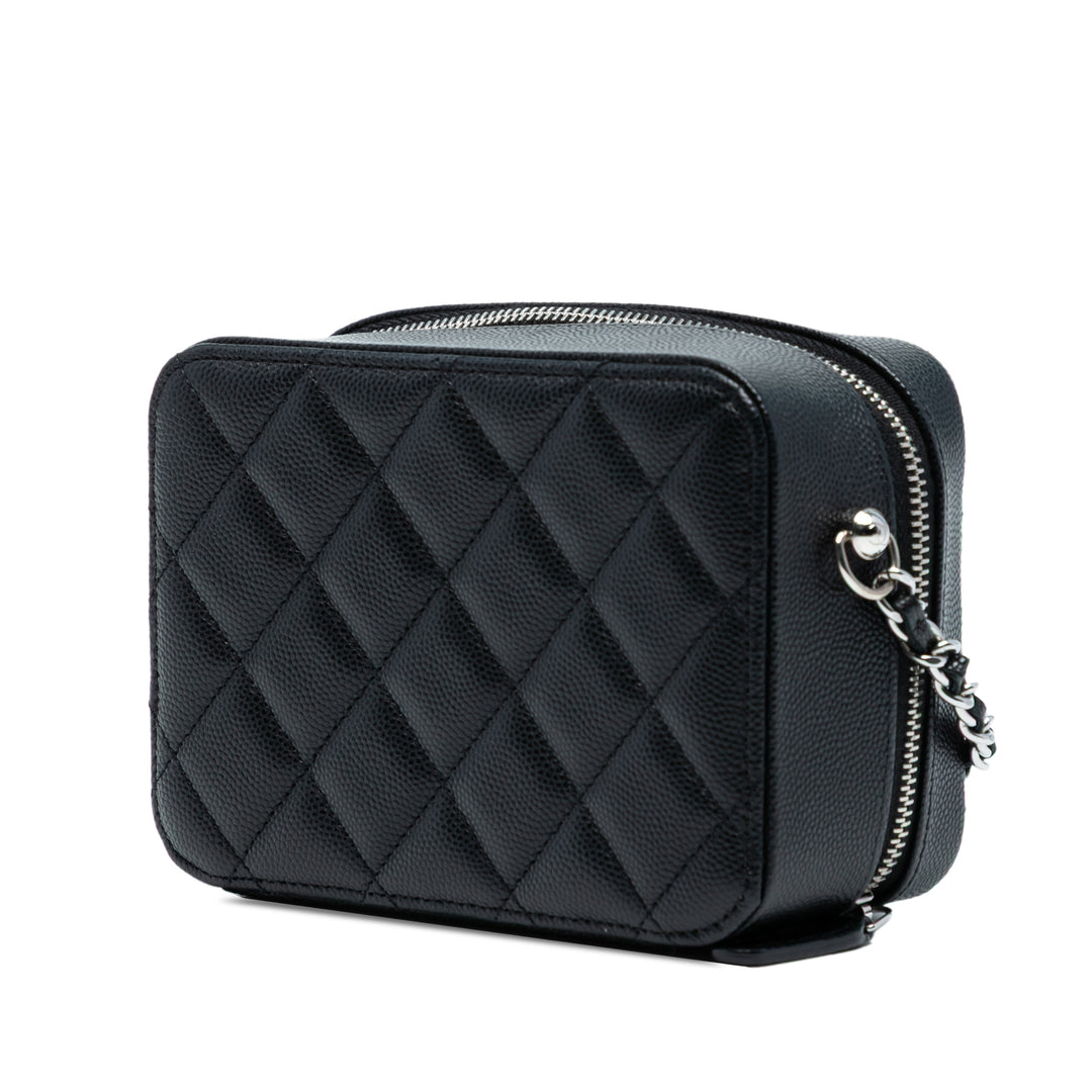 Chanel CC Matelassé Caviar Sac caméra