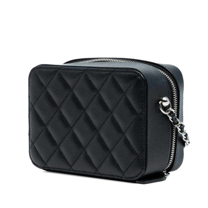 Chanel CC Matelassé Caviar Sac caméra