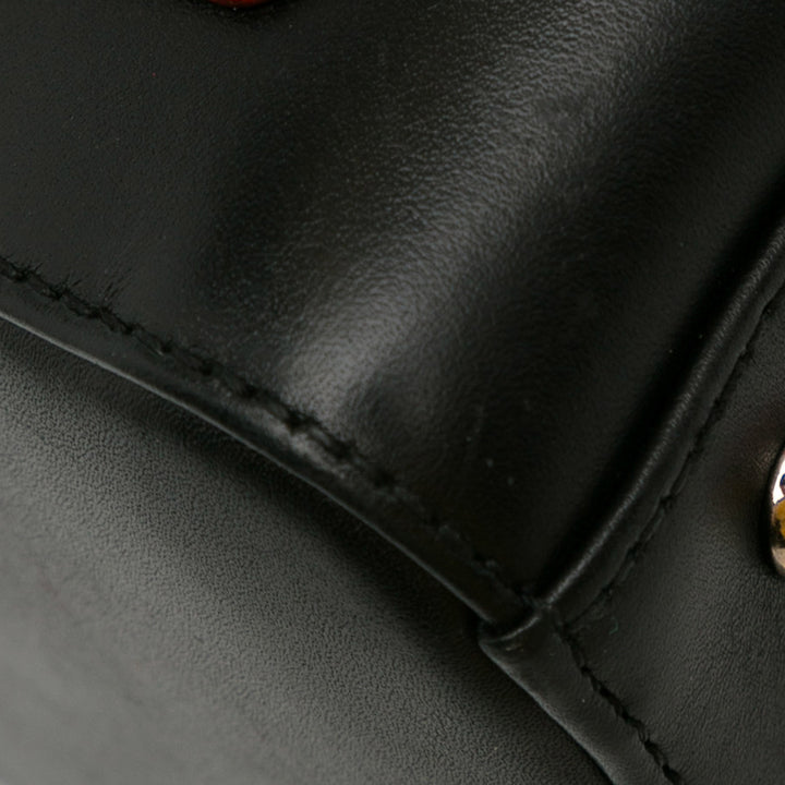 Medium Calfskin Pockets Lady Dior Black - Gaby Paris