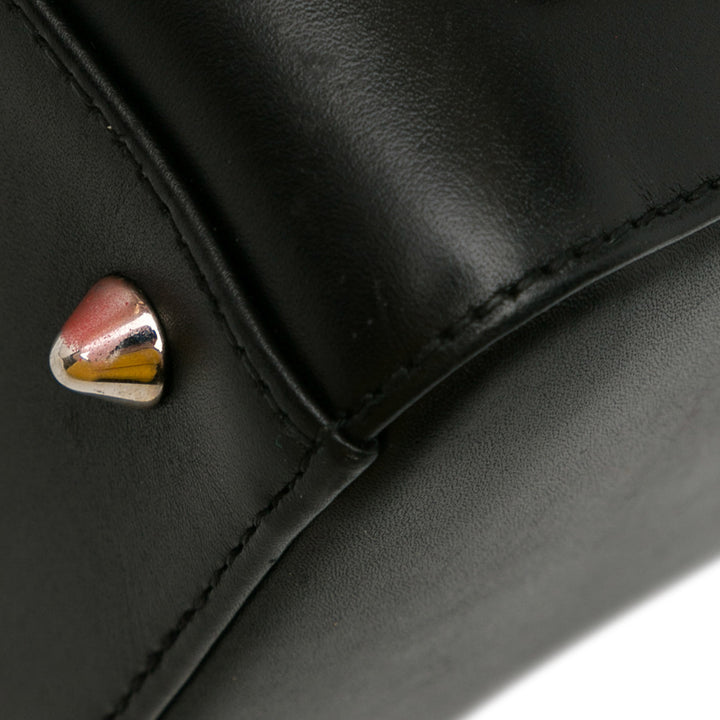 Medium Calfskin Pockets Lady Dior Black - Gaby Paris
