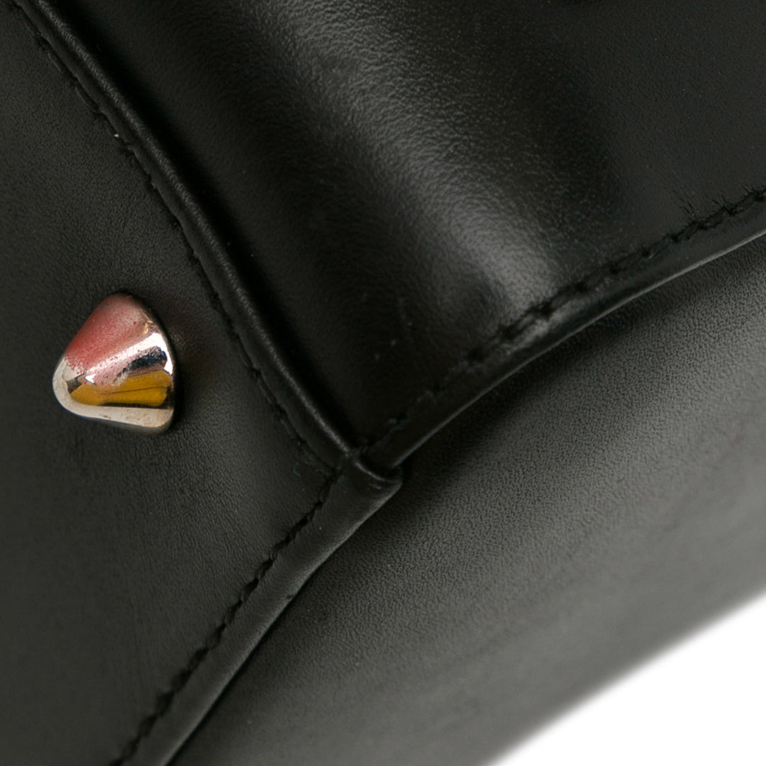 Medium Calfskin Pockets Lady Dior Black - Gaby Paris