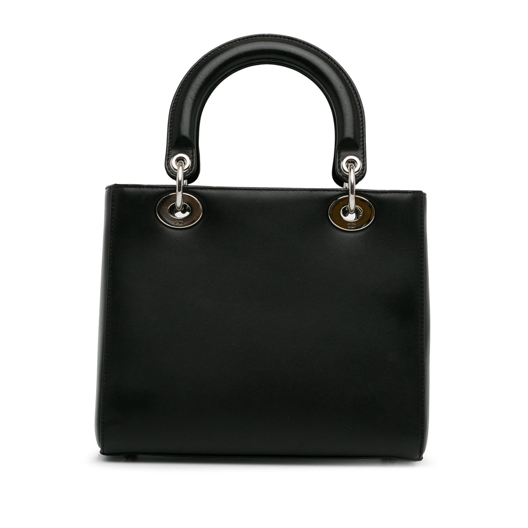 Medium Calfskin Pockets Lady Dior Black - Gaby Paris