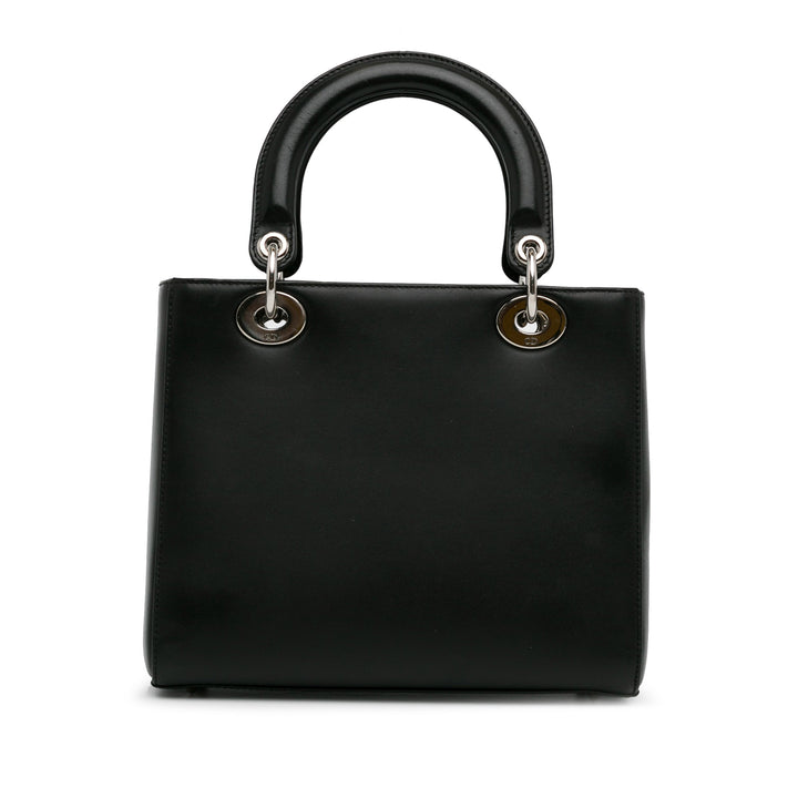 Medium Calfskin Pockets Lady Dior Black - Gaby Paris