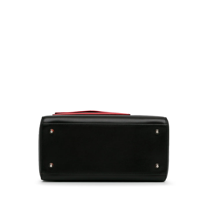Medium Calfskin Pockets Lady Dior Black - Gaby Paris