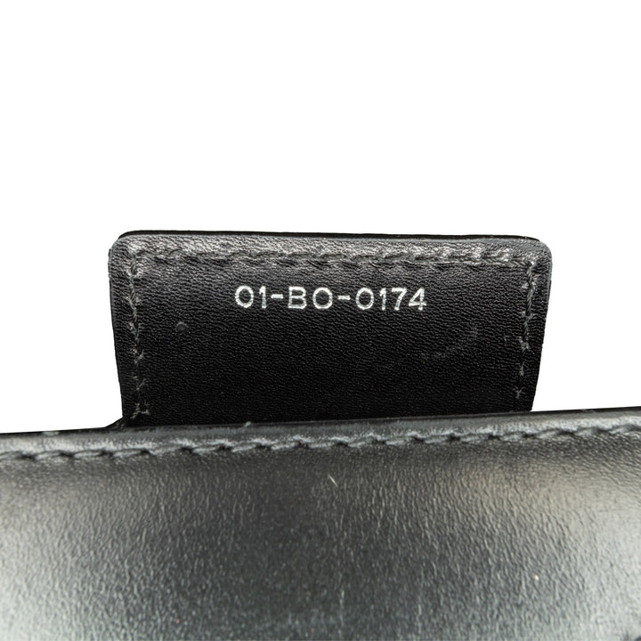 Medium Calfskin Pockets Lady Dior Black - Gaby Paris