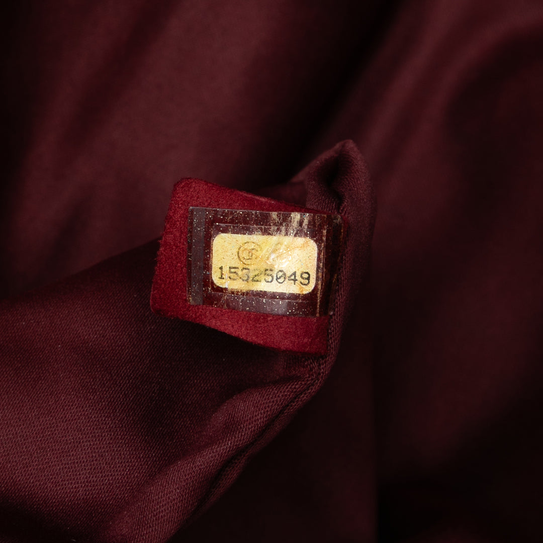 Chanel Maxi Cuir d’agneau 3 Accordion à rabat