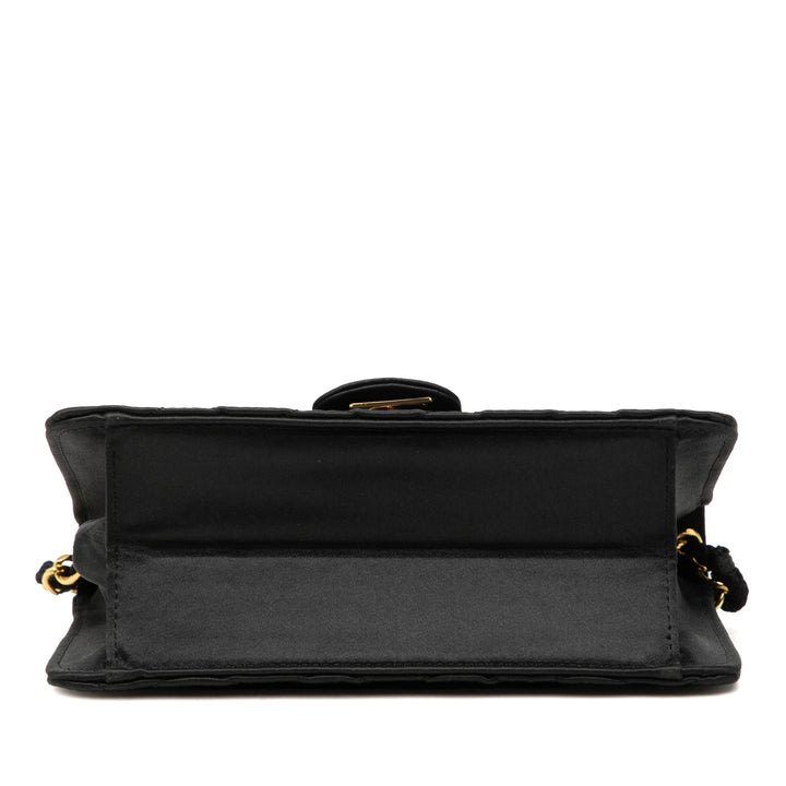 Chanel Mini Square Classic Satin Simple rabat