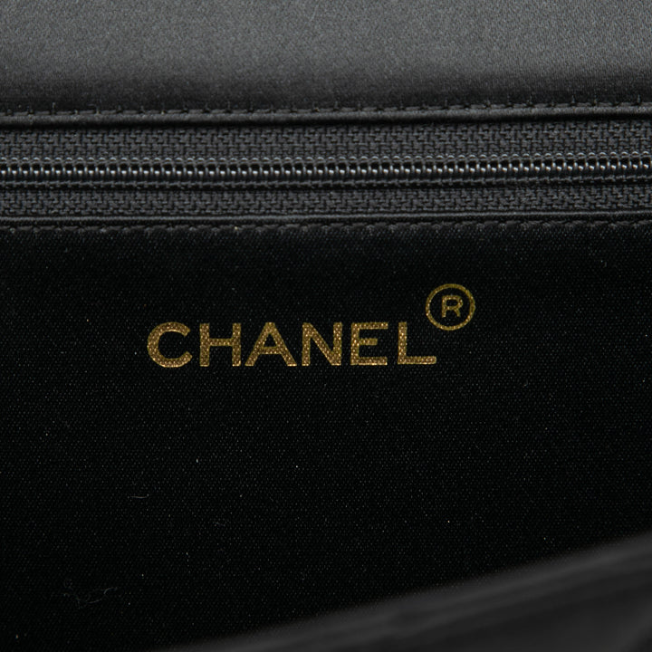 Chanel Mini Square Classic Satin Simple rabat