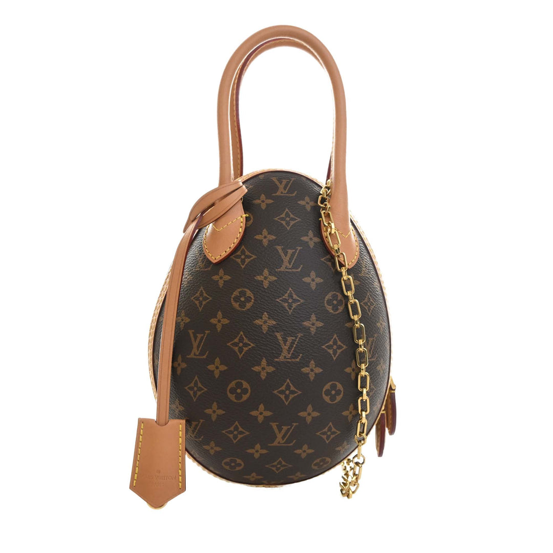 Egg Sac Monogram Marron