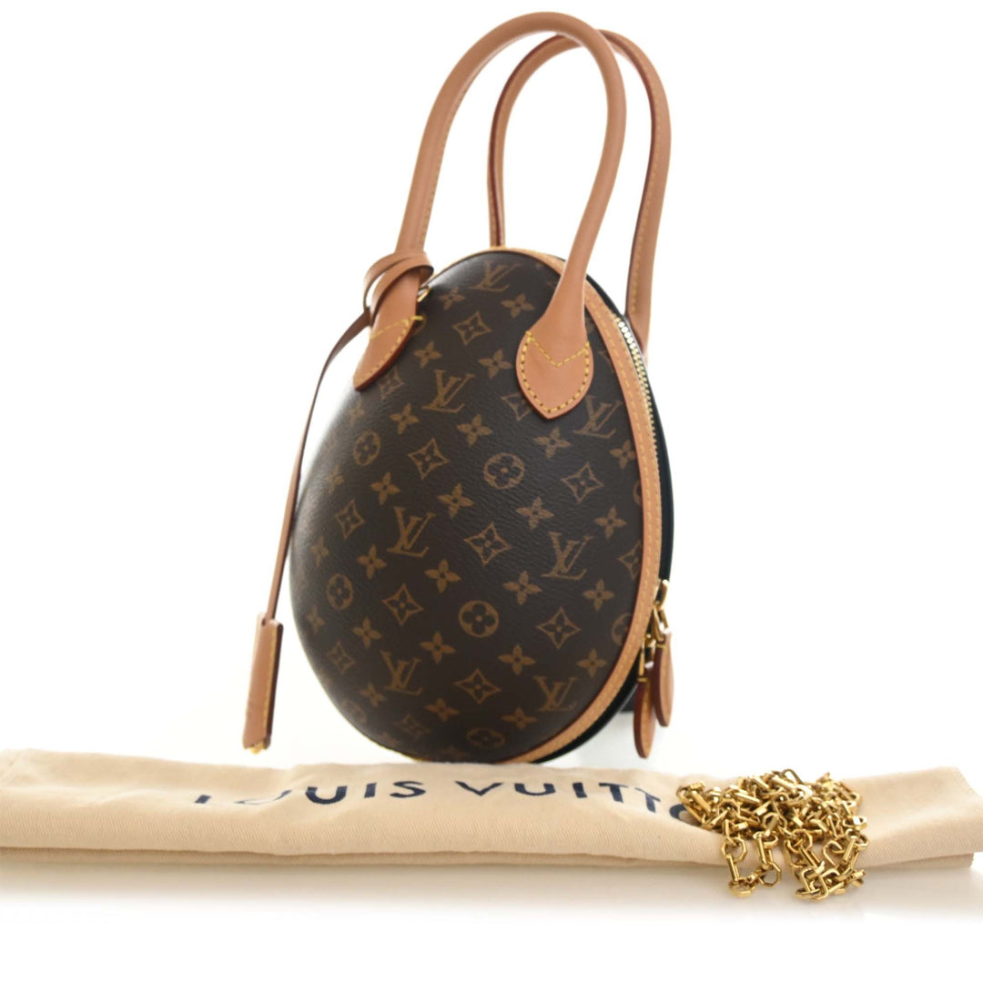 Egg Sac Monogram Marron