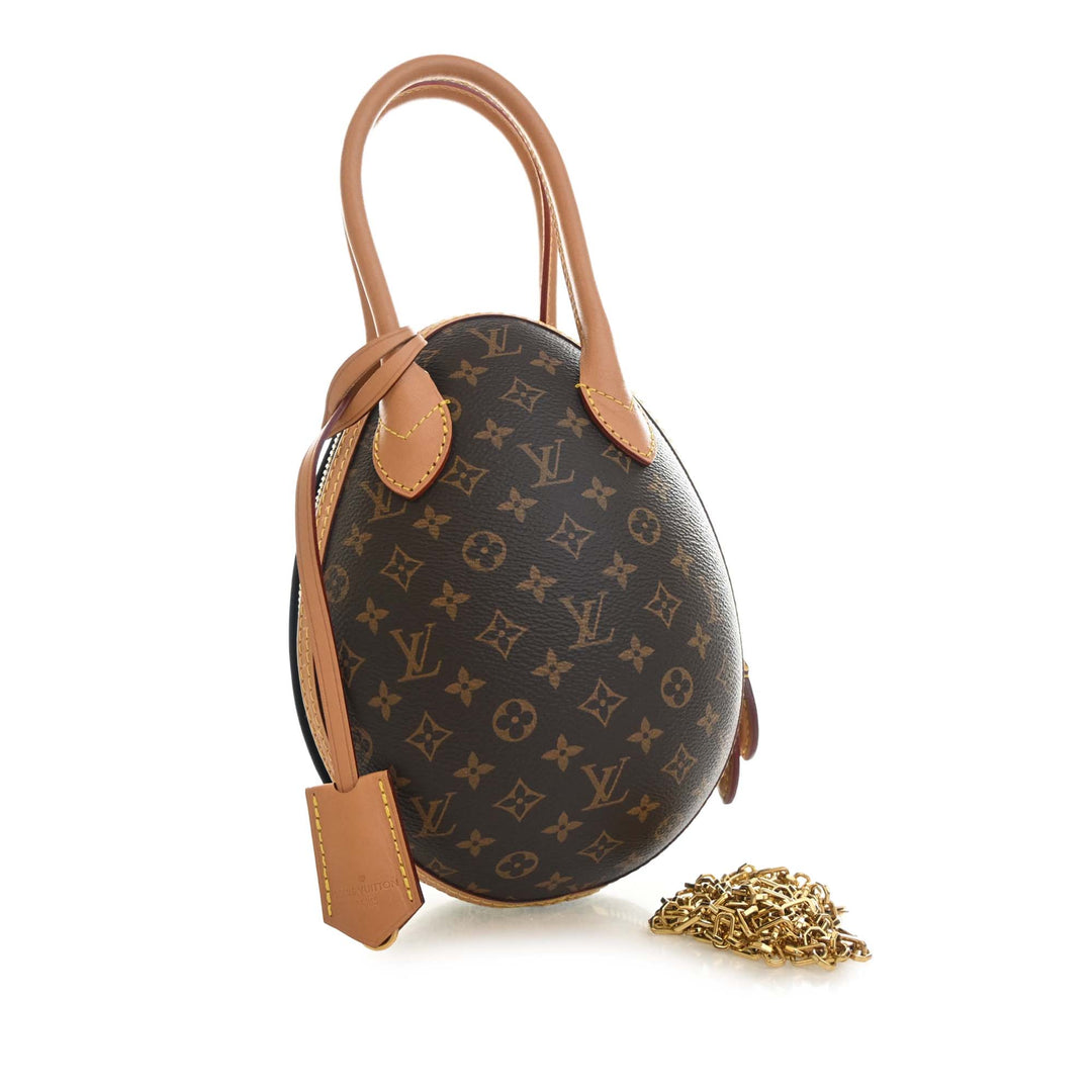 Egg Sac Monogram Marron