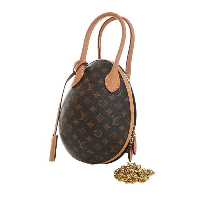 Egg Sac Monogram Marron