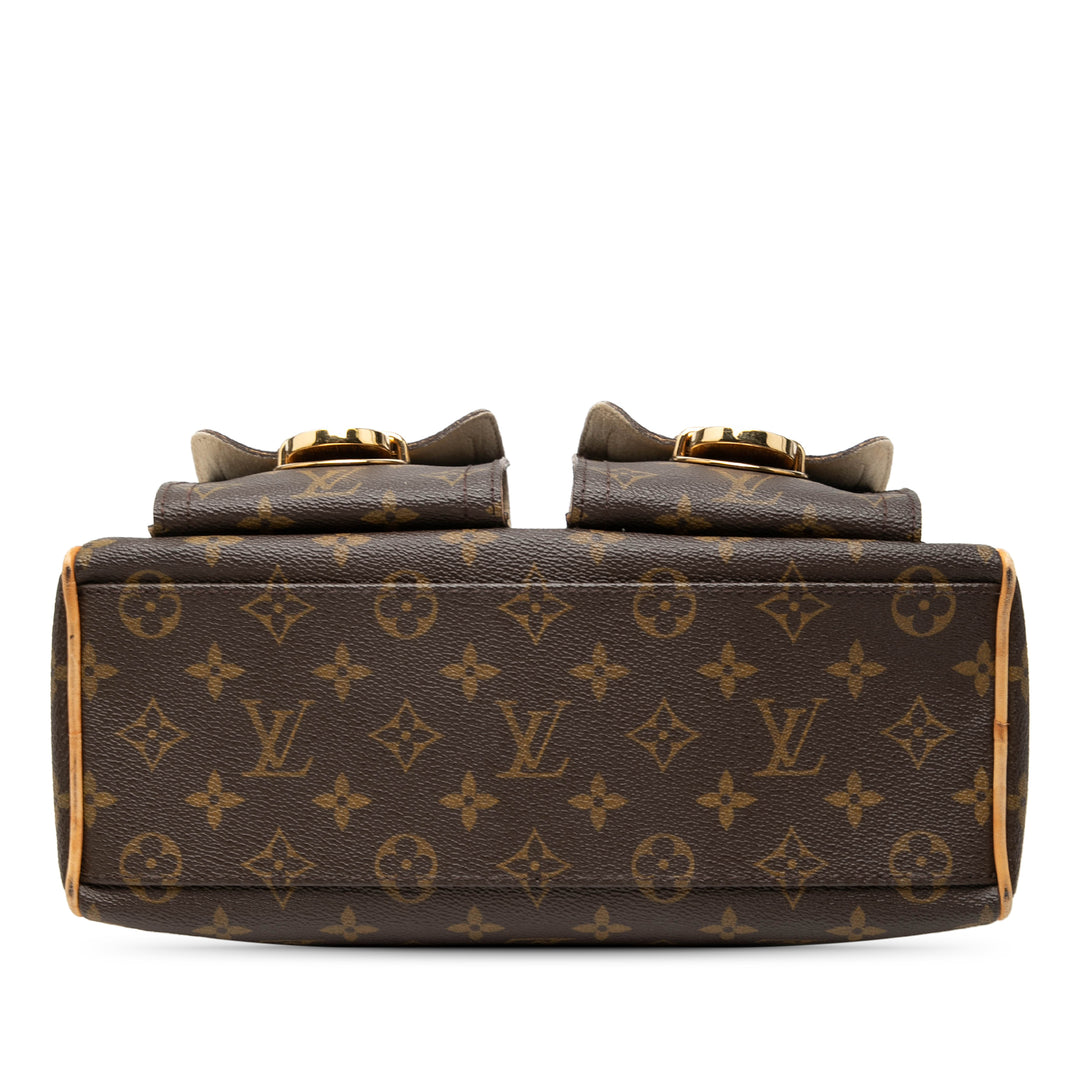Louis Vuitton Manhattan PM Monogram Marron