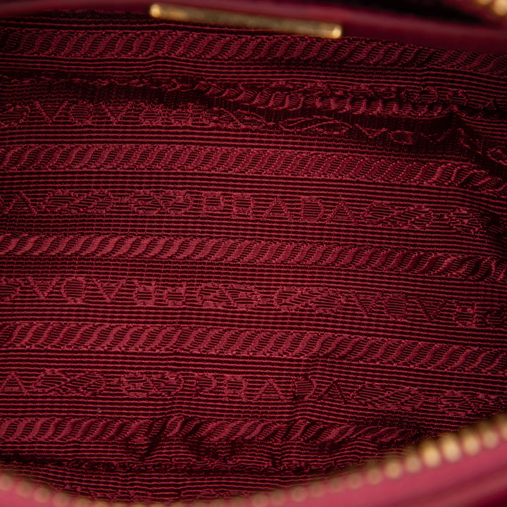 Prada Sac à main Lux Promenade Saffiano Mini Rose – vue 4 – GABY PARIS
