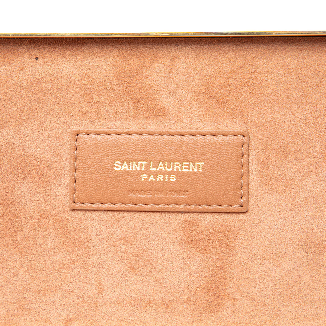 Saint Laurent Acrylic Boîte Minaudiere Pochette