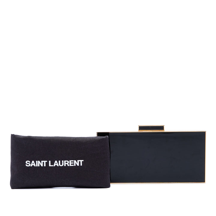 Saint Laurent Acrylic Boîte Minaudiere Pochette