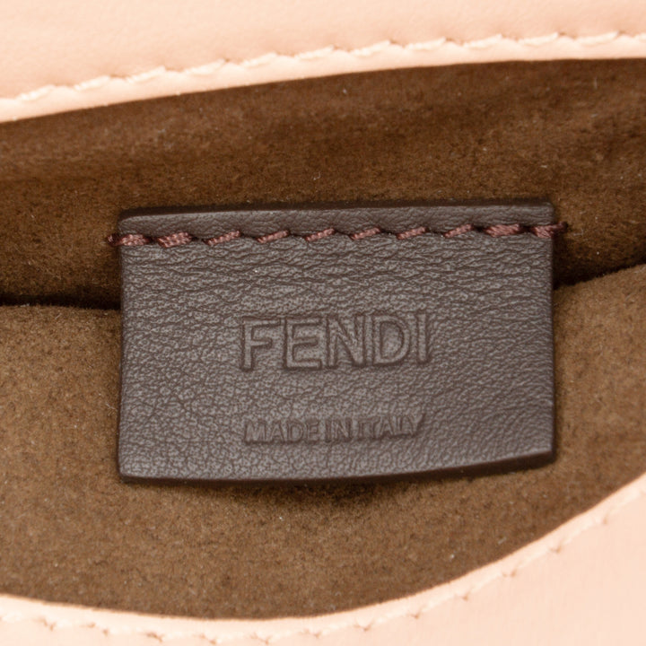 Fendi Mini Zucca embossé Cuir Sunshine Shopper Cabas