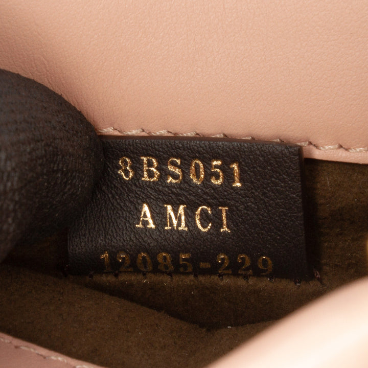 Fendi Mini Zucca embossé Cuir Sunshine Shopper Cabas