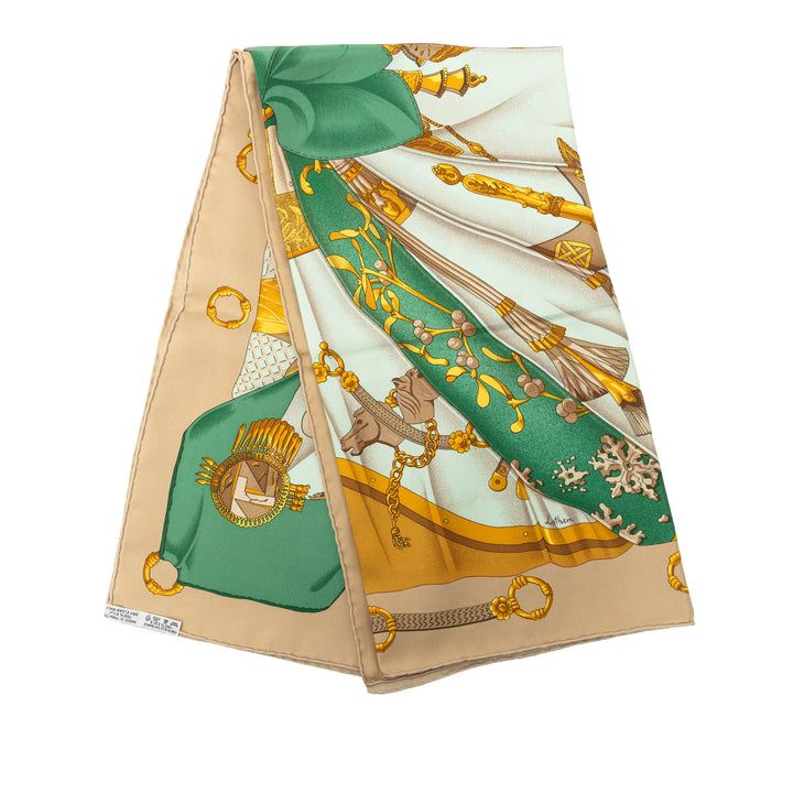Hermès Soleil de Foulard 90 Soie
