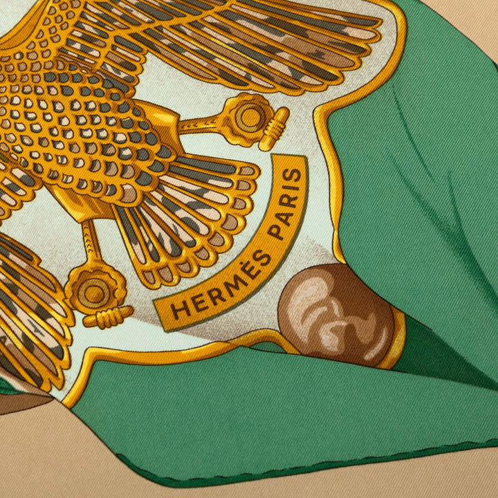 Hermès Soleil de Foulard 90 Soie
