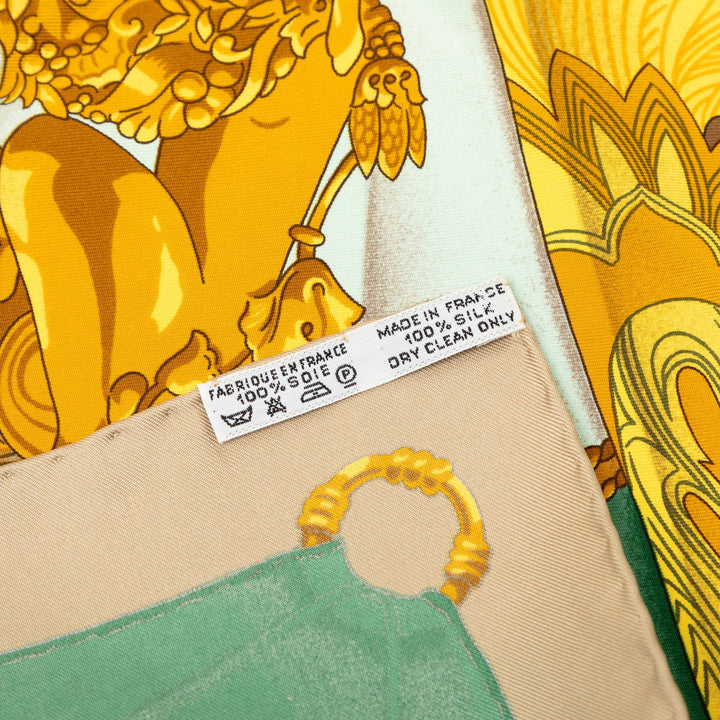 Hermès Soleil de Foulard 90 Soie
