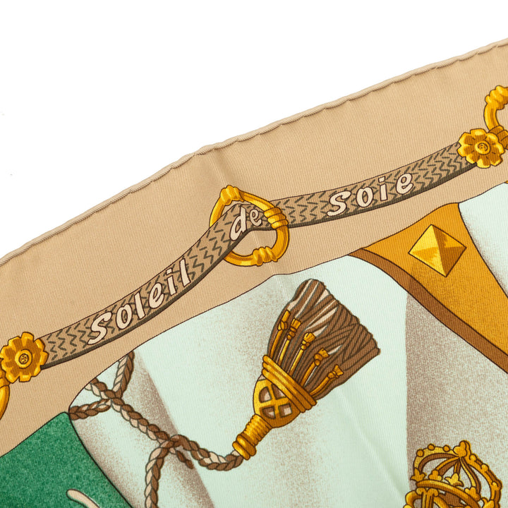 Hermès Soleil de Foulard 90 Soie