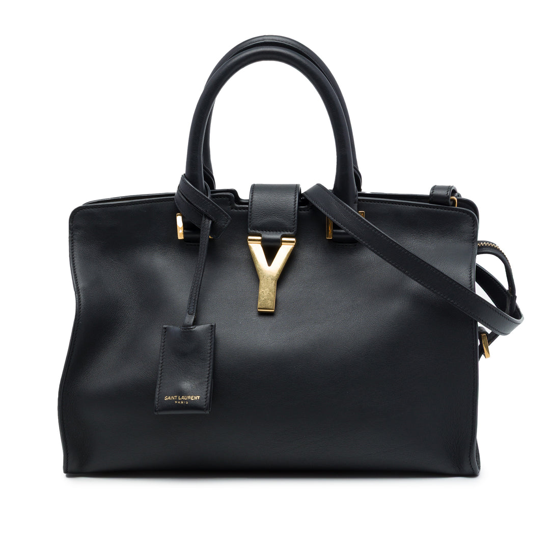 Saint Laurent Cabas Classic Y Moyen Noir – vue principale – GABY PARIS