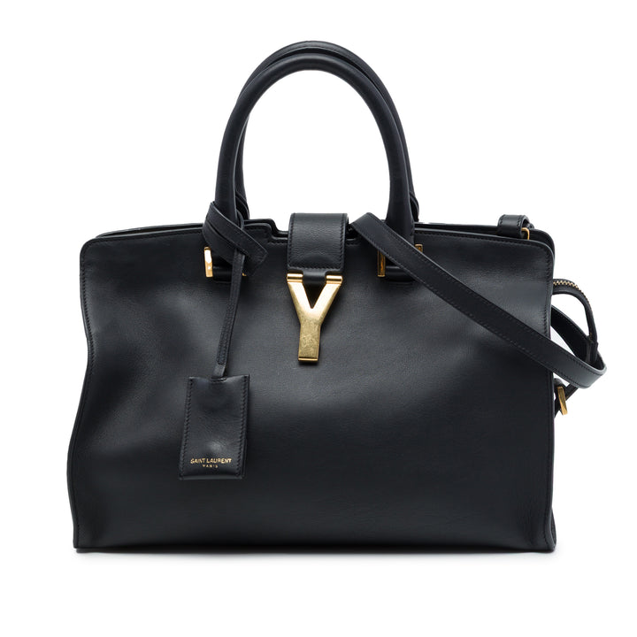 Saint Laurent Cabas Classic Y Moyen Noir – vue principale – GABY PARIS