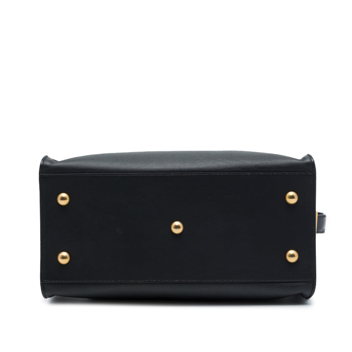 Saint Laurent Cabas Classic Y Moyen Noir – vue 3 – GABY PARIS