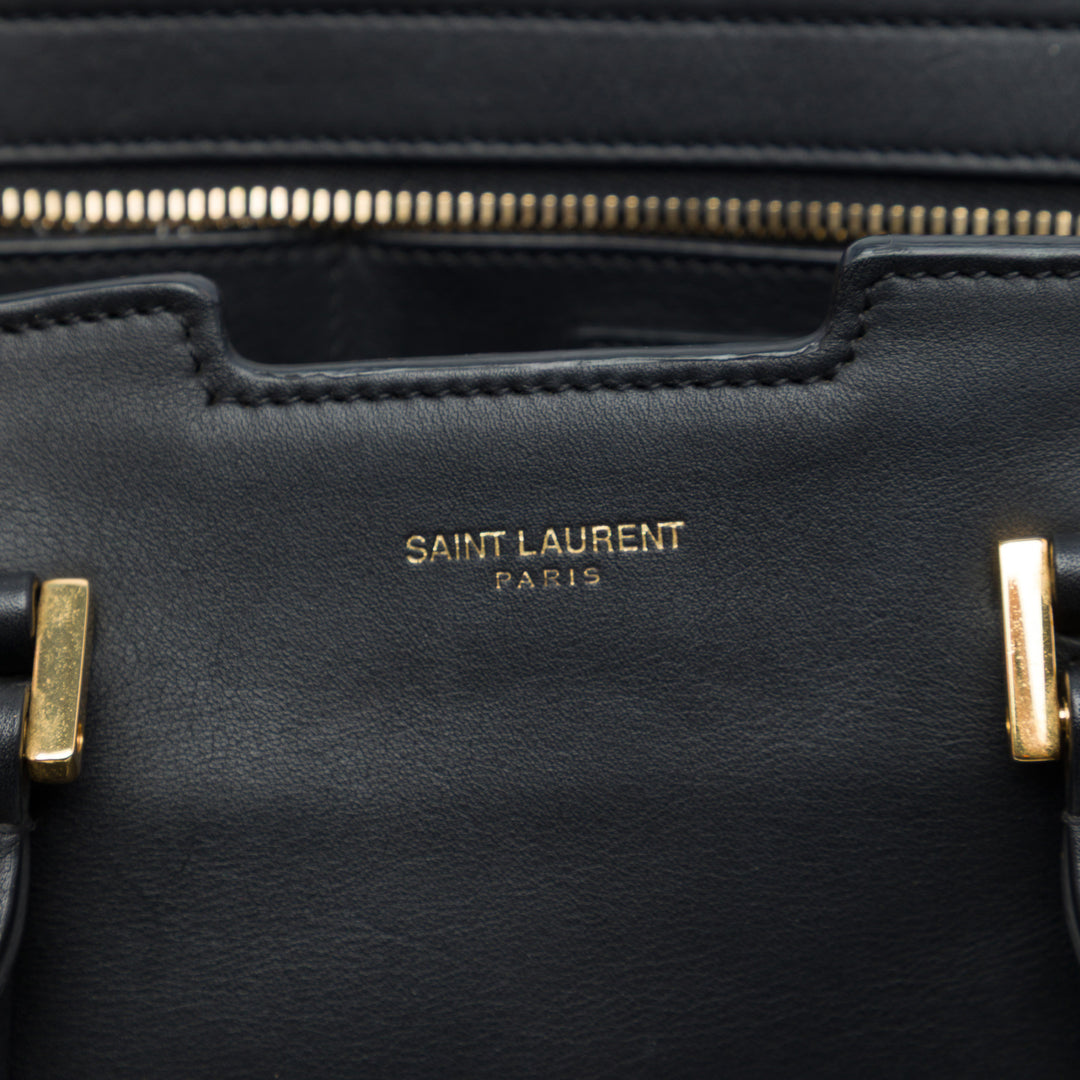 Saint Laurent Cabas Classic Y Moyen Noir – vue 5 – GABY PARIS