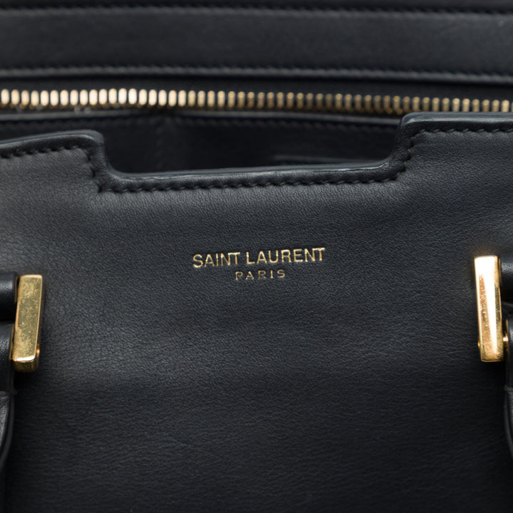 Saint Laurent Cabas Classic Y Moyen Noir – vue 5 – GABY PARIS