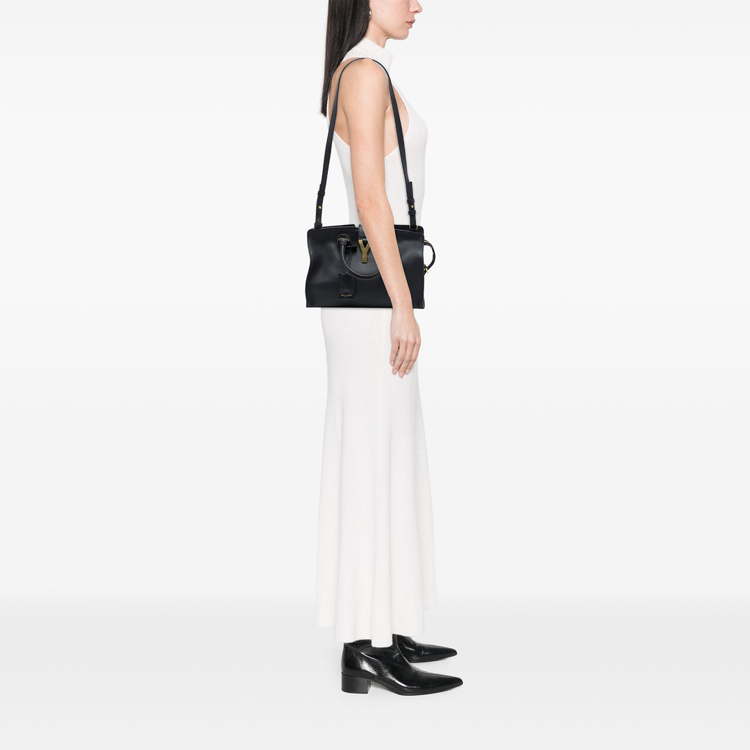 Saint Laurent Cabas Classic Y Moyen Noir – vue 6 – GABY PARIS