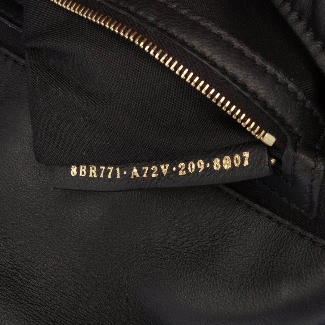 Fendi Large Zucca embossé Cuir Baguette Sac