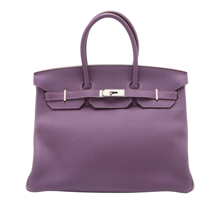 Hermès Togo Birkin Retourne 35 Violet