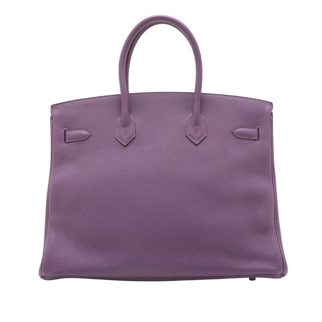 Hermès Togo Birkin Retourne 35 Violet