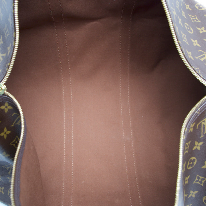 Louis Vuitton Monogram Keepall Bandouliere 55 Marron – GABY PARIS Authentique