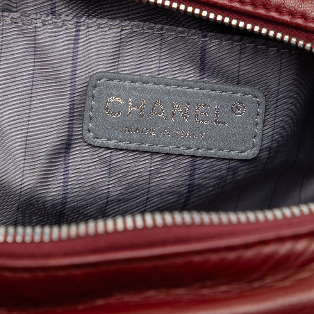 Chanel CC Matelassé Cuir d’agneau Sac caméra
