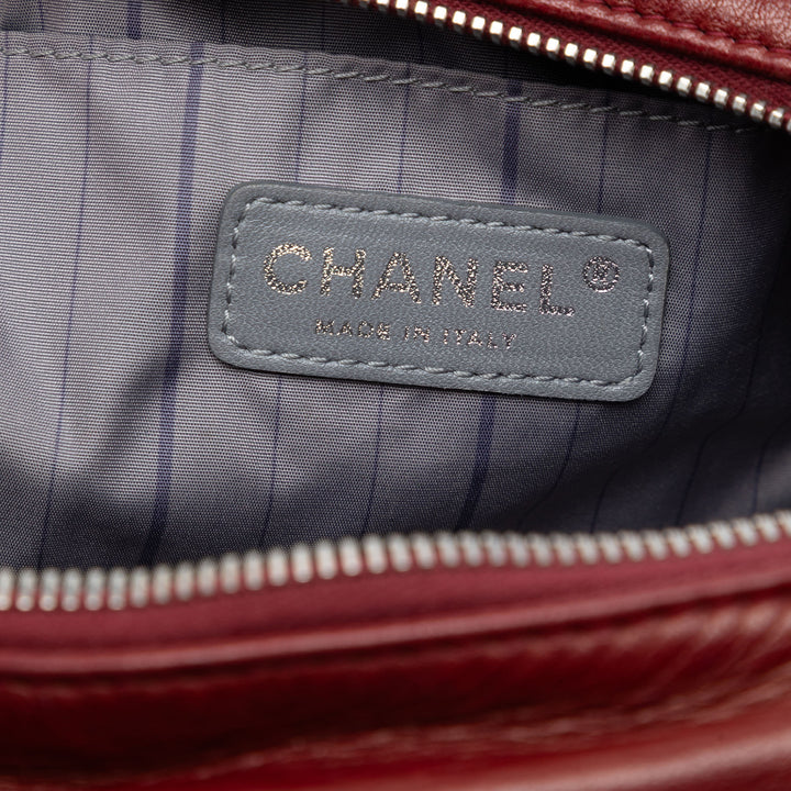 Chanel CC Matelassé Cuir d’agneau Sac caméra