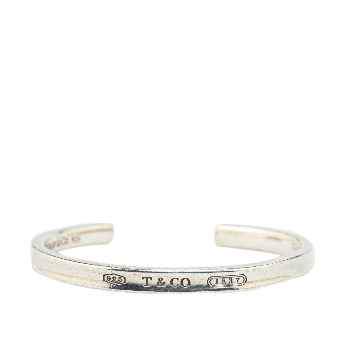 Sterling Silver 1837 Narrow Bangle Silver - Gaby Paris