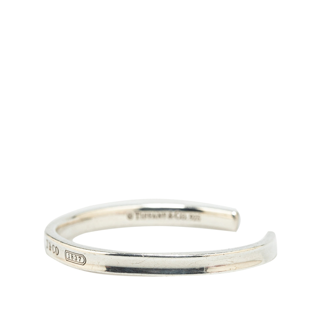 Sterling Silver 1837 Narrow Bangle Silver - Gaby Paris