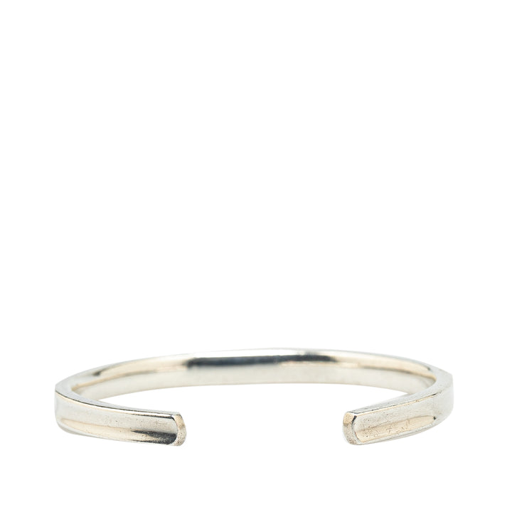 Sterling Silver 1837 Narrow Bangle Silver - Gaby Paris